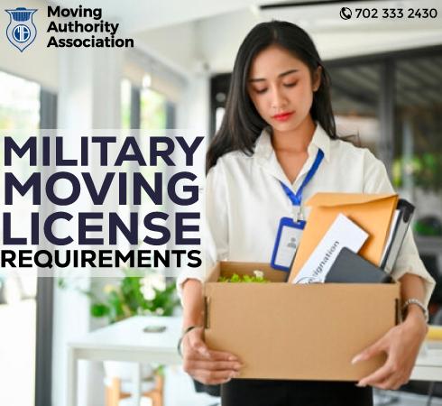 Military move license for moving companies