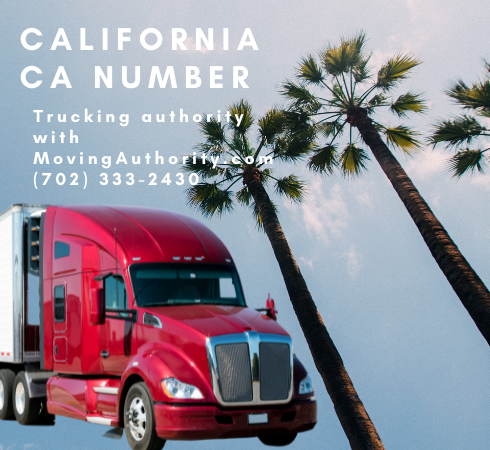 How to Display Your California DOT Carrier Identification Number/Name/Trademark