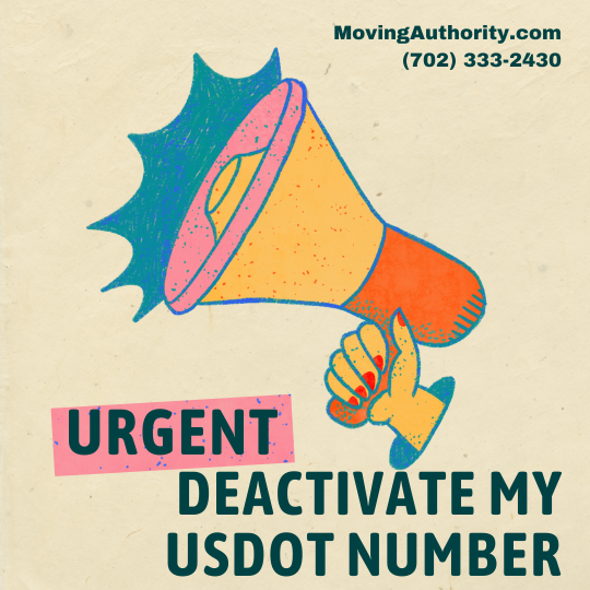 USDOT Number Inactivation