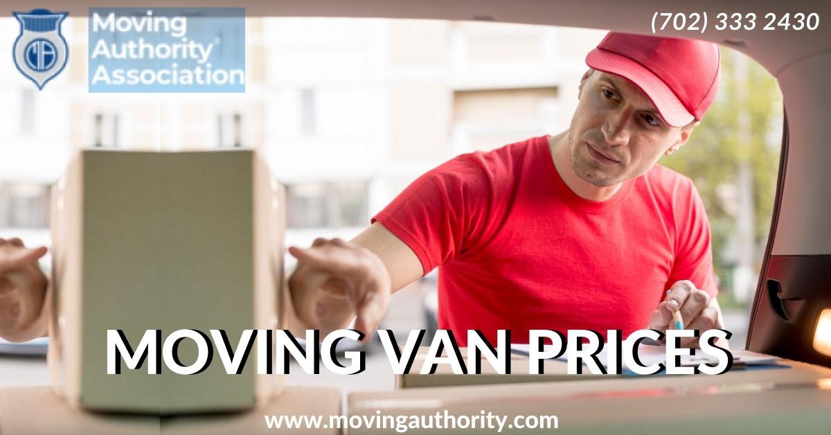 Moving Van Prices