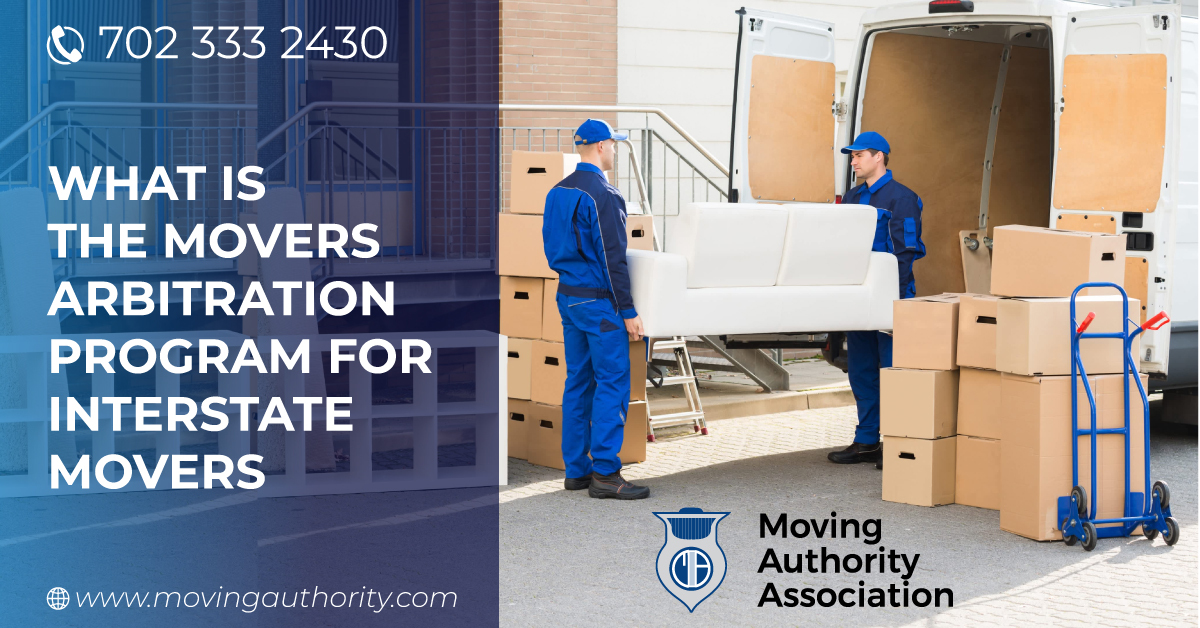 What is the Movers Arbitration Program for Interstate Movers