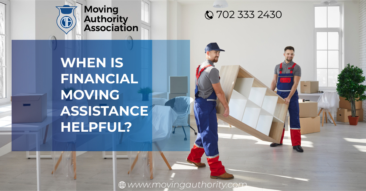 When is Financial Moving Assistance Helpful?