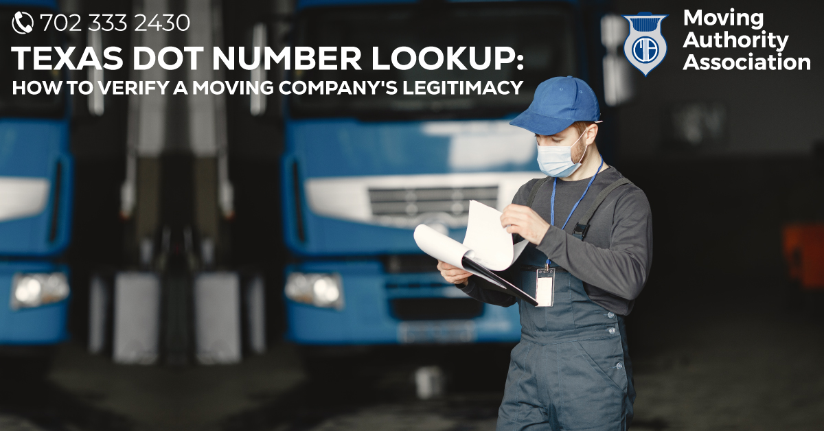 Texas DOT Number Lookup: How To Verify a Moving Company's Legitimacy