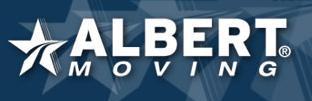 Albert Moving & Storage logo 1