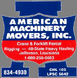 American Machinery Movers Inc logo 1
