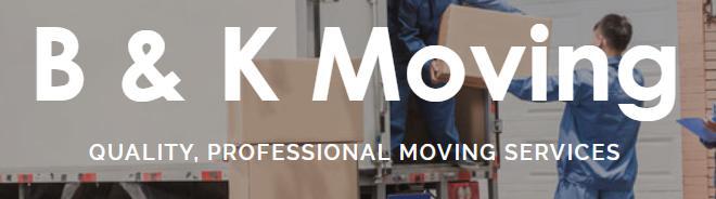 B & K Moving logo 1