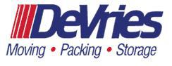 Devries Moving/Packing/Storage logo 1