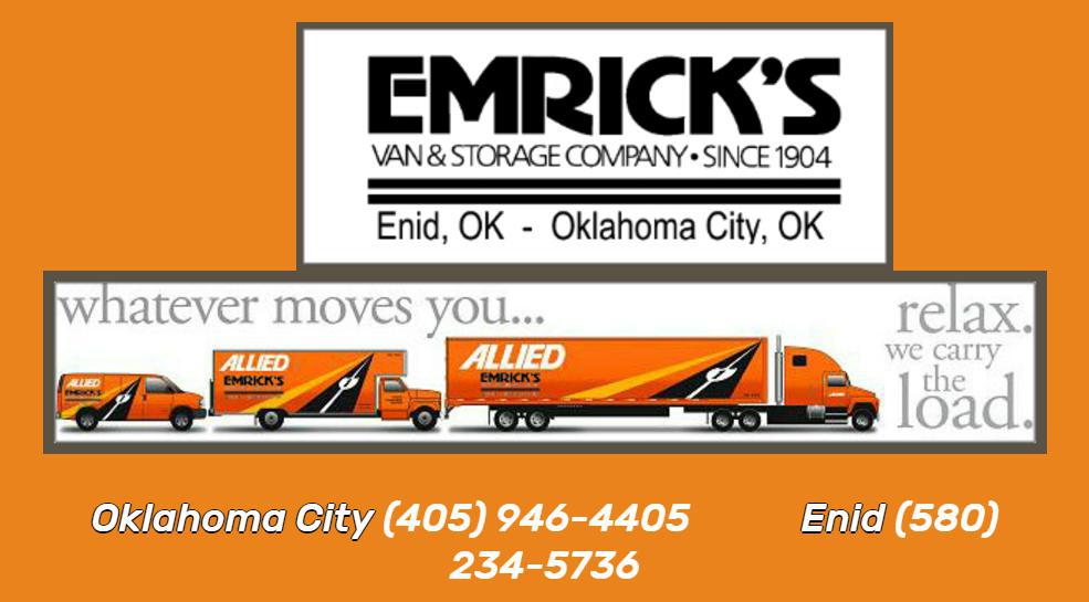 Emrick's Van & Storage Company logo 1