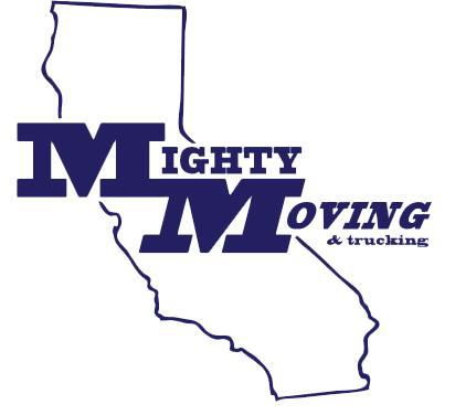Mighty Moving & Trucking logo 1