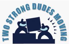 Two Strong Dudes Moving Company logo 1