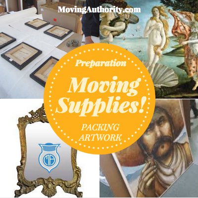 Artwork pack and Moving Supplies