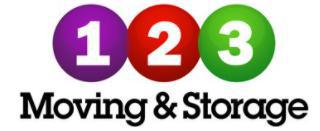 123 Moving And Storage logo