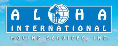 Aloha International Moving logo