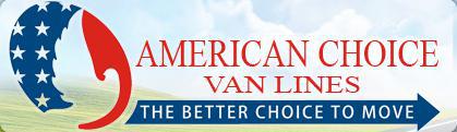 American Choice Van Lines Ca logo