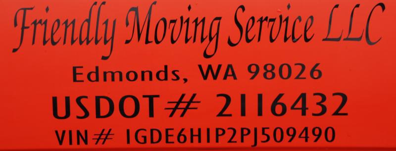 Friendly Moving Service logo
