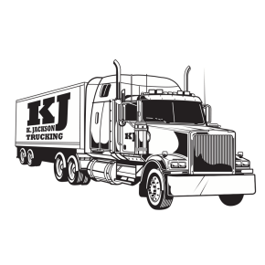 K Jackson Trucking logo