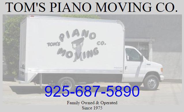 Toms Piano Moving Company logo