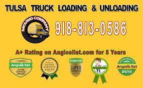 Tulsa Truck Loading And Uloading Moving logo