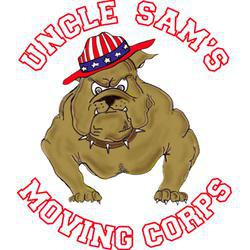 Uncle Sams Moving Corps logo