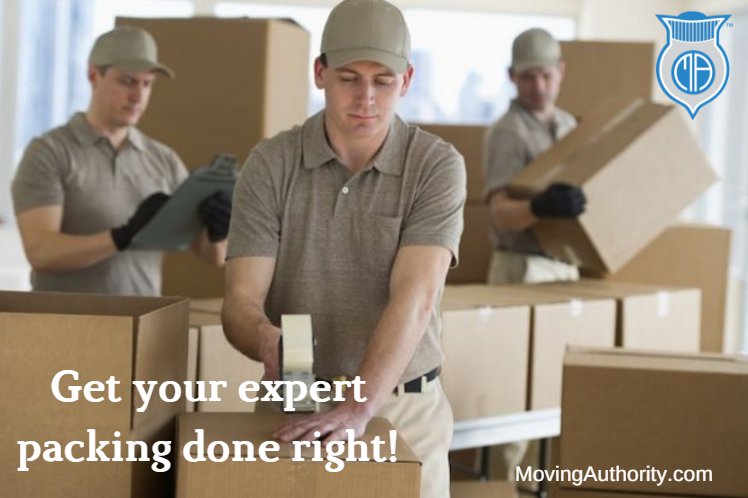 expert packing by moving company