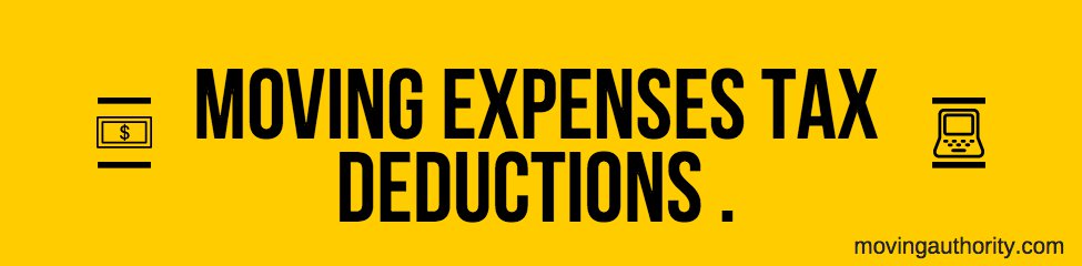 Moving expenses tax deductions 