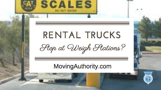 Rental must stop at weigh stations