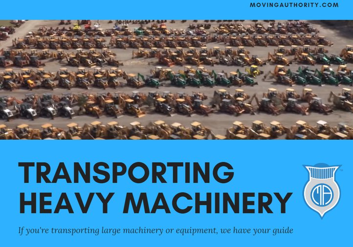 transporting heavy machinery and equipment