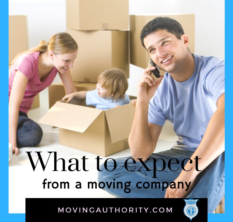 WHAT TO EXPECT MOVING COMPANY