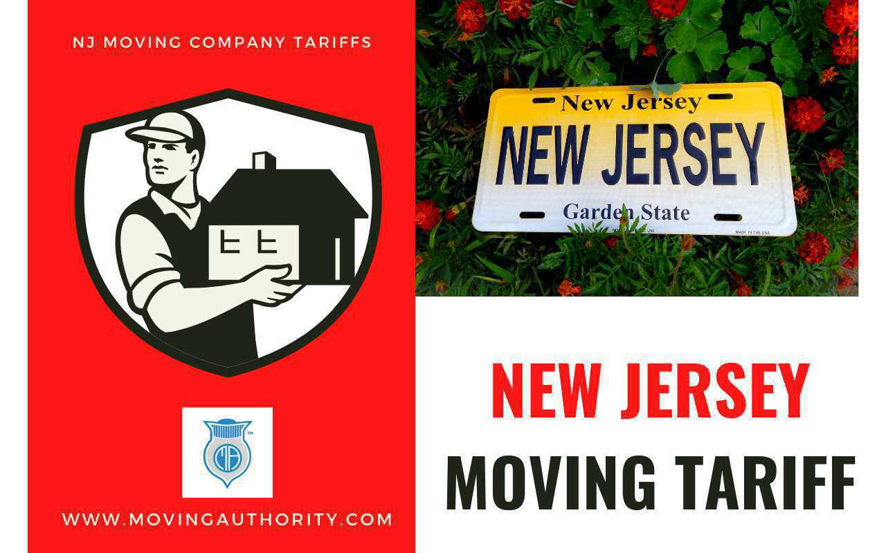 New Jersey Moving Company Tariffs $699.95 product image reference 1