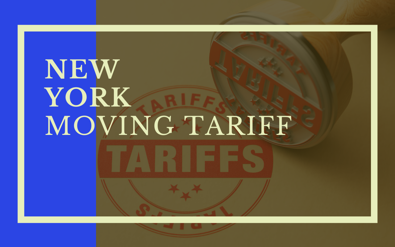 New York Moving Tariff $695 product image reference 3